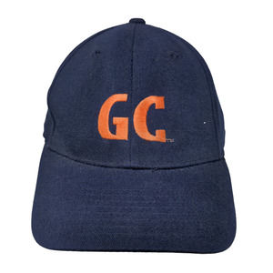 Headmaster Superflex Mens Fitted Hat Blue Embroidered GC Tiger Logo Vintage 2000